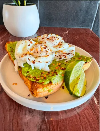 Avocado Toast Breakfast on Holmes Beach