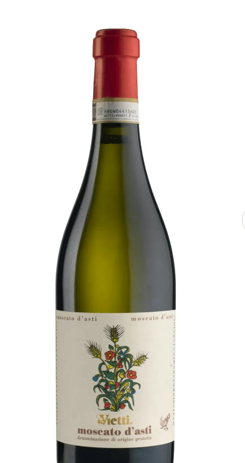 wine selection at 5350 Vietti Moscato