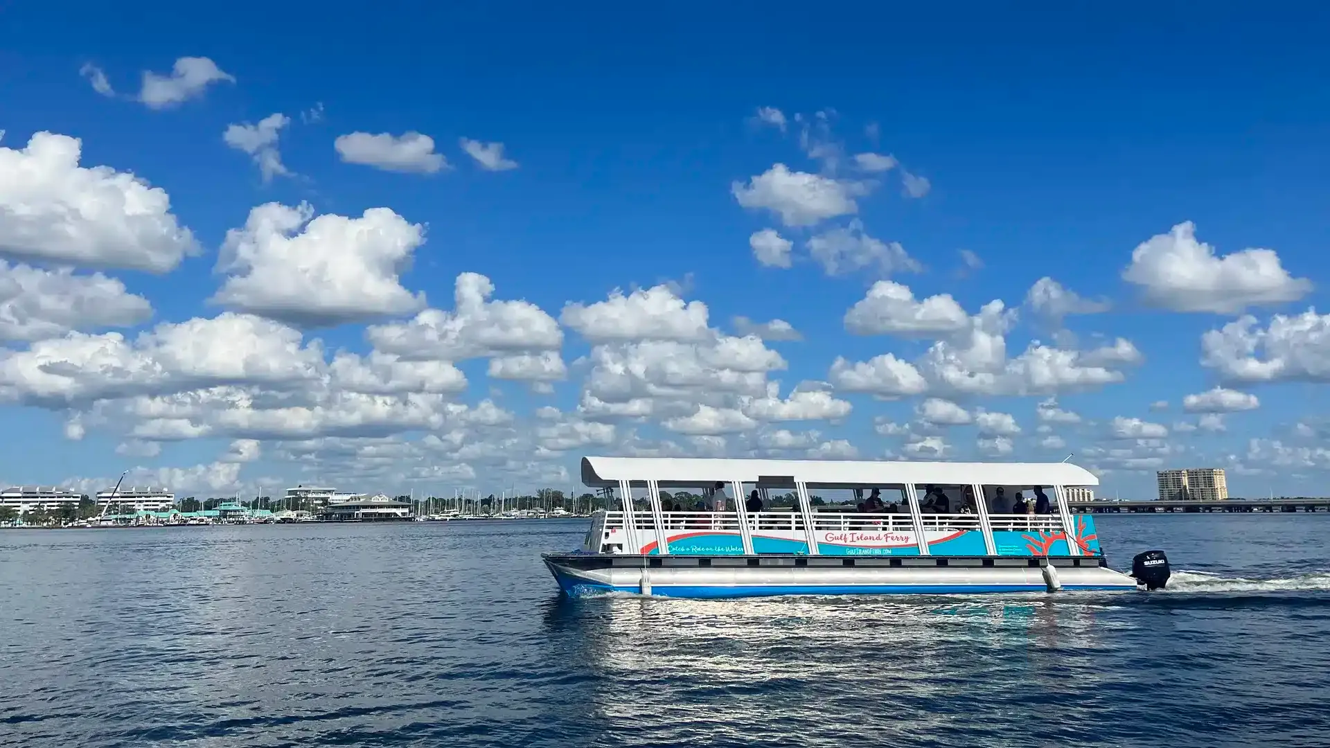 New Bradenton to Anna Maria Island Ferry Service Completes Maiden Voyage